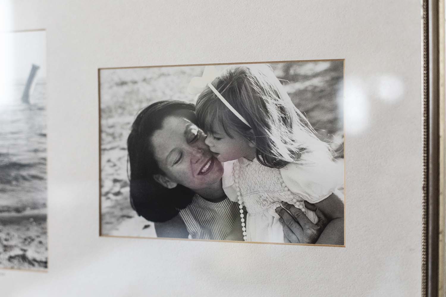 matted and framed photo of a mother and her daughter, why you should print your photos