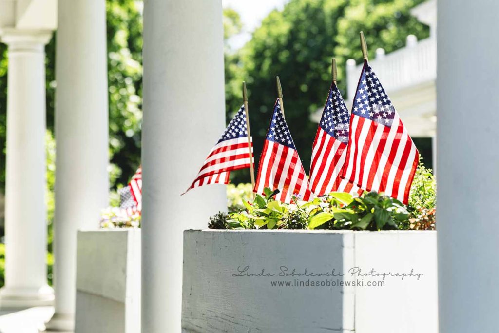flags on Memorial Day, Connecticut photographer