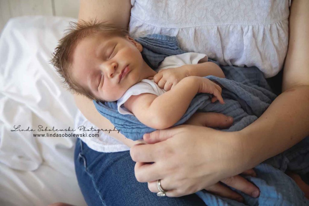 newborn baby boy sleeping, guilford newborn photographer