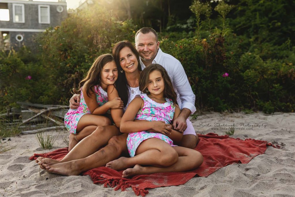 gorgeous family photography session at the beach, Westbrook, CT photographer