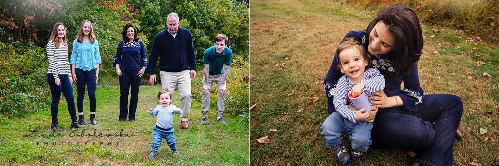 family with a toddler baby boy during the fall, Madison, CT lifestyle photographer, a look back at 2019