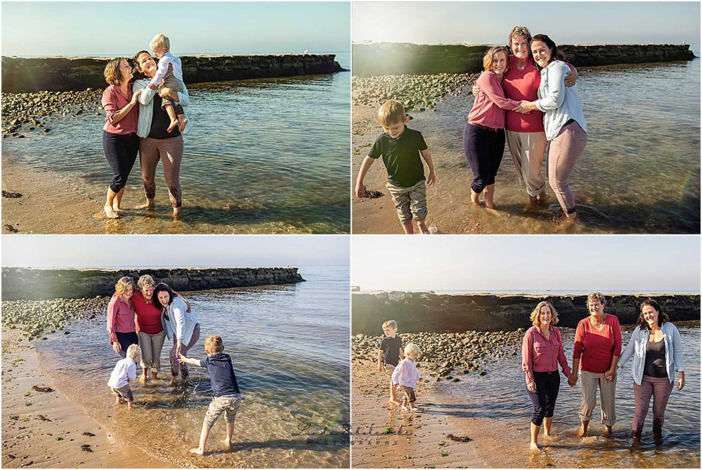 family having fun at the beach, Old Saybrook, Connecticut Lifestyle Photographer