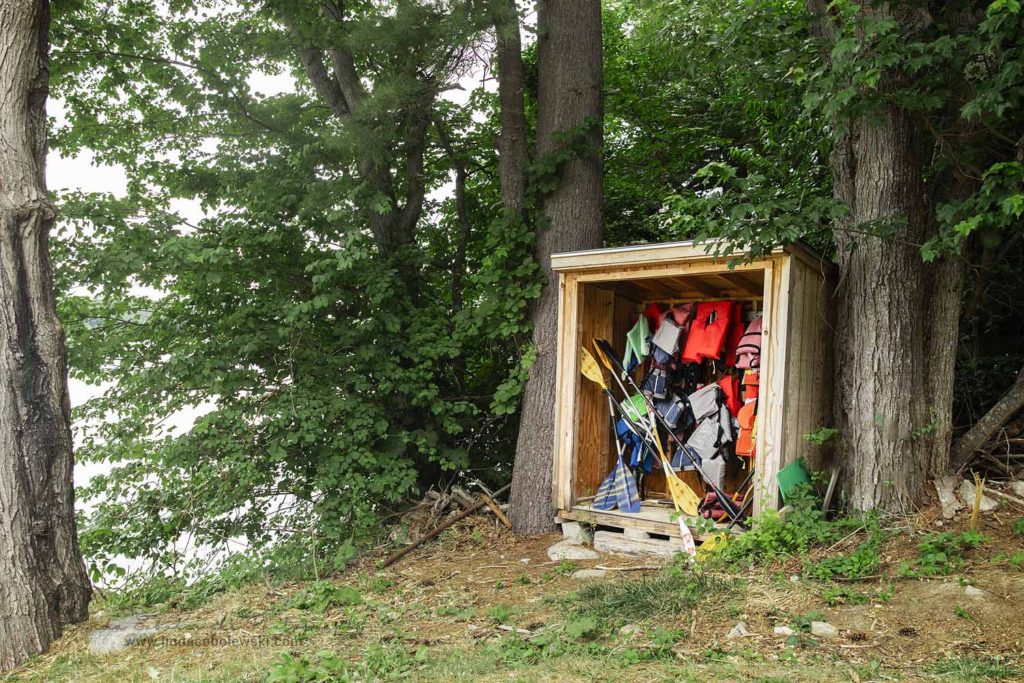 shed with lifejackets and paddles, Connecticut Family Photographer