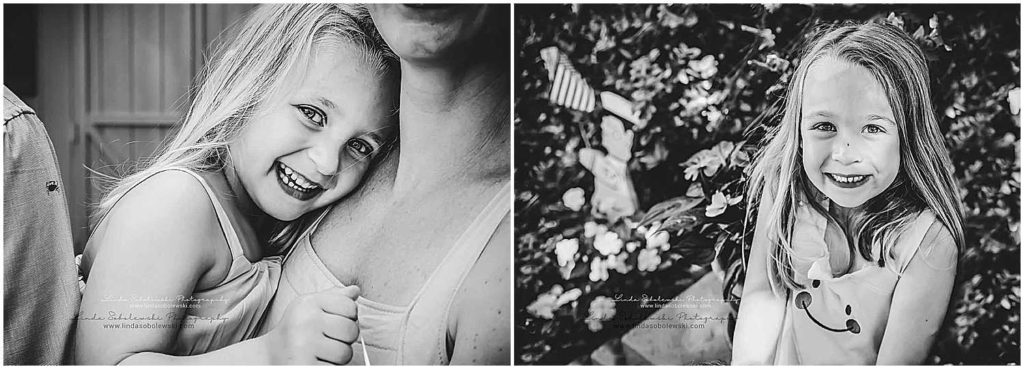 black and white photos of little girls, Connecticut Extended Family Photo Session