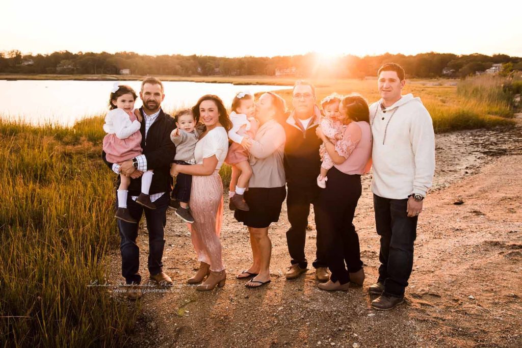 extended family photo session at the beach, Guilford, CT photographer