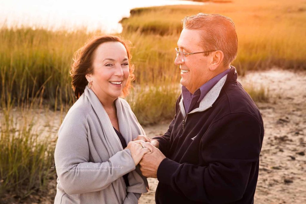 husband and wife celebrating 40 years of marriage, Old Saybrook Family and Lifestyle Photographer