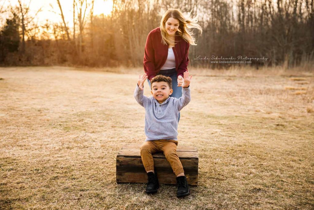 little boy laughing with his mom, CT family photographer, Every Family is Beautiful project