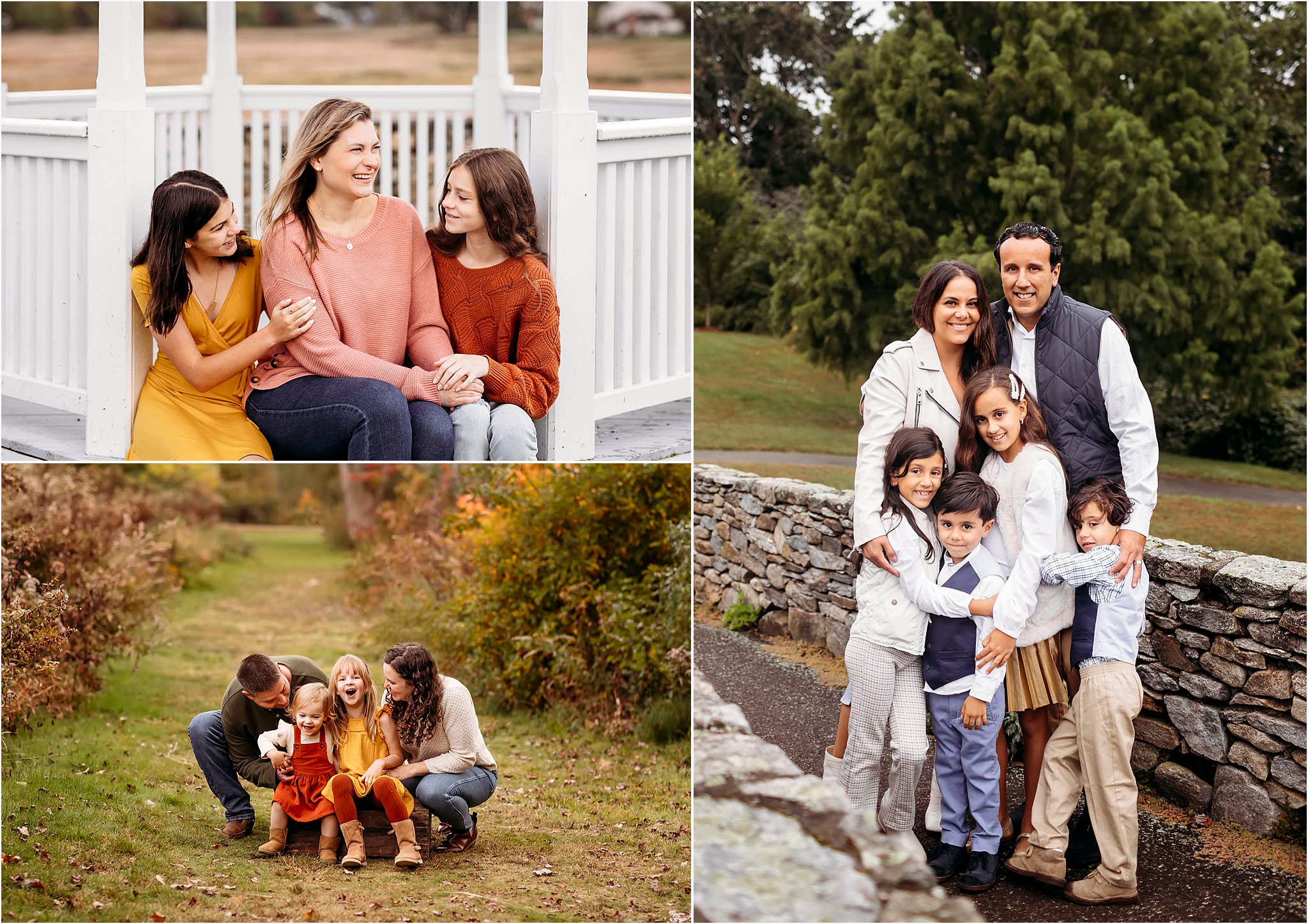 families playing together, CT Family Photographer