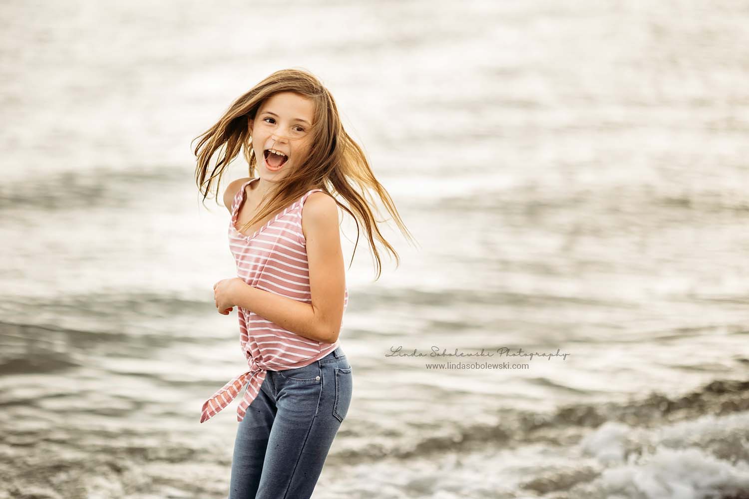 little girl spinning around, Old Saybrook, CT Family photographer