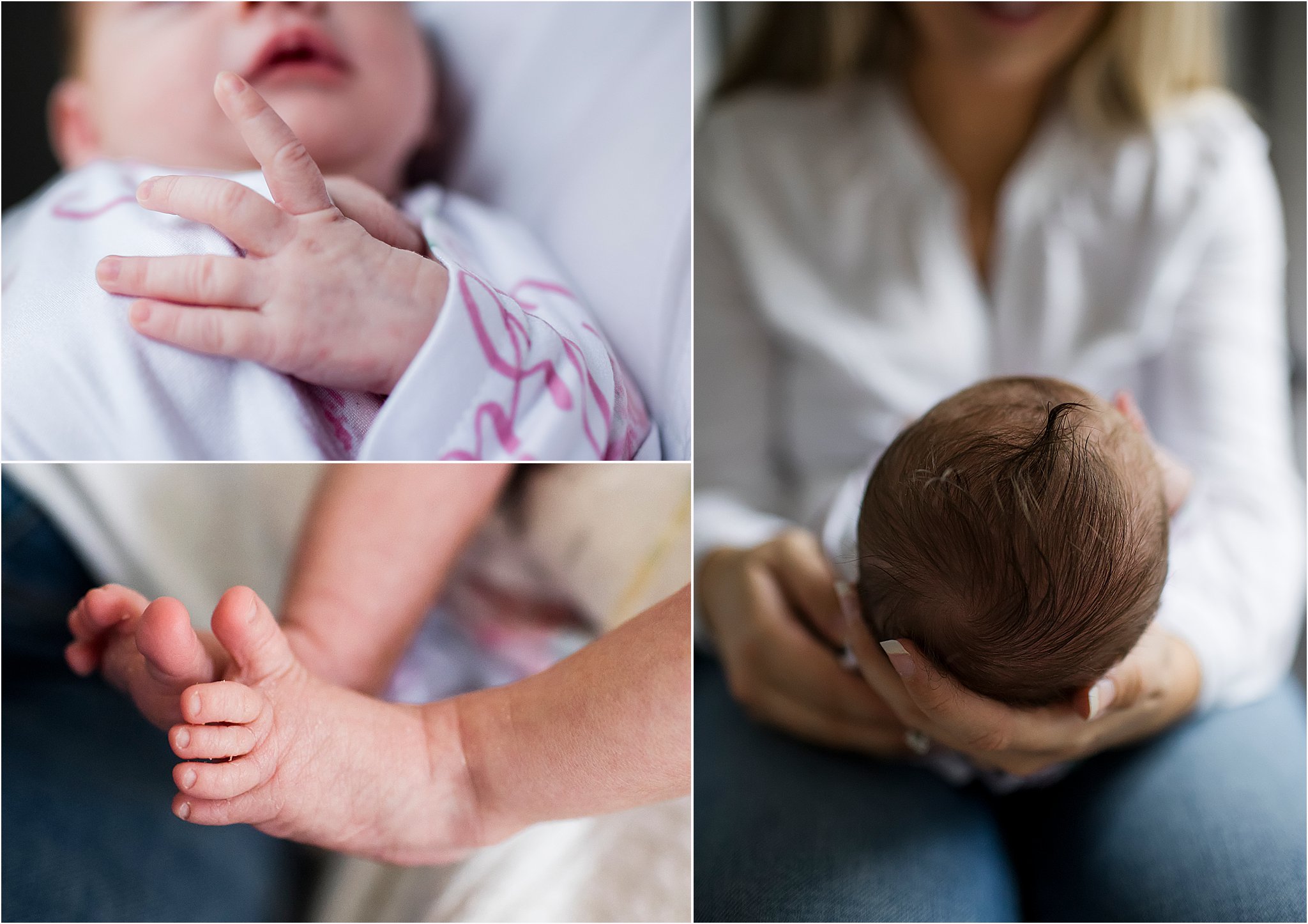 details of a newborn baby, CT shoreline newborn photographer