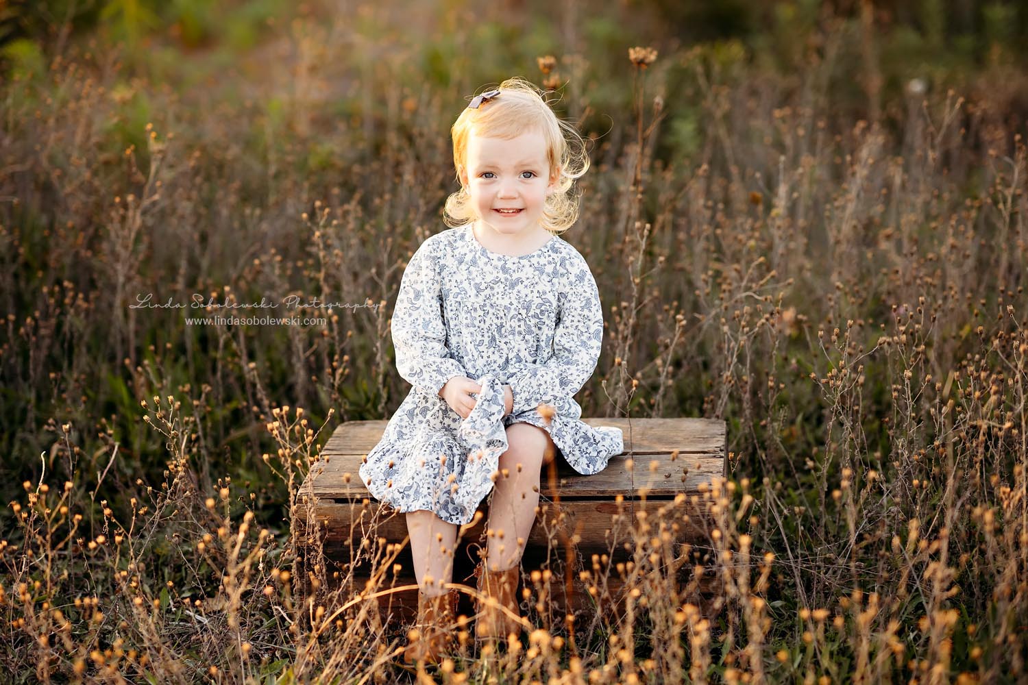 little girl with blonde hair sitting in the grass, CT Shoreline Family photographer