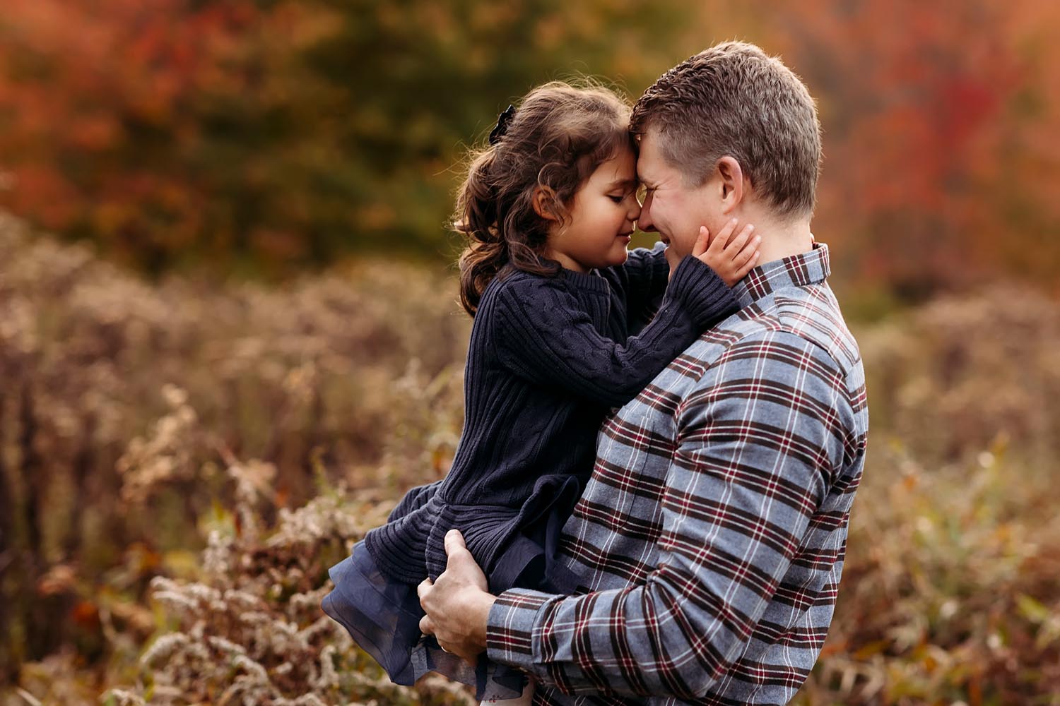 little girl with her dad, Fall Mini-Sessions with CT Best Family photographer