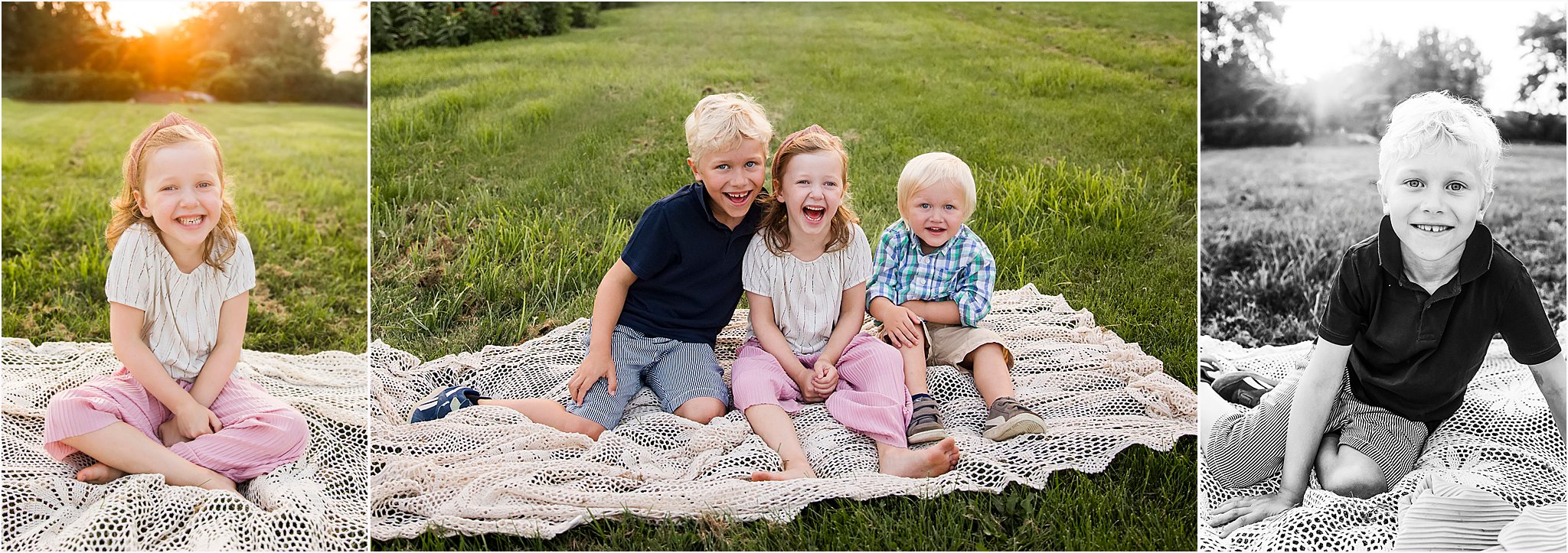 images of three children playing together, CT Family Photographer