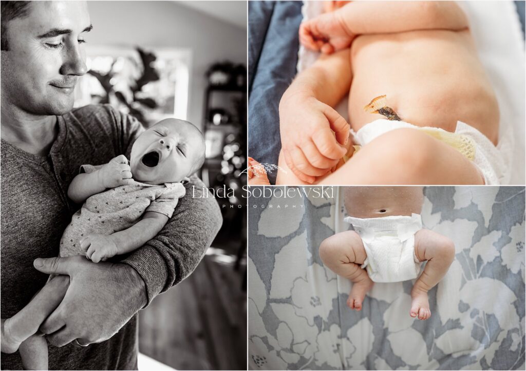 newborn photos of baby toes, fingers, baby yawns. CT Newborn Photographer, 2022 Session Superlatives Blog Post