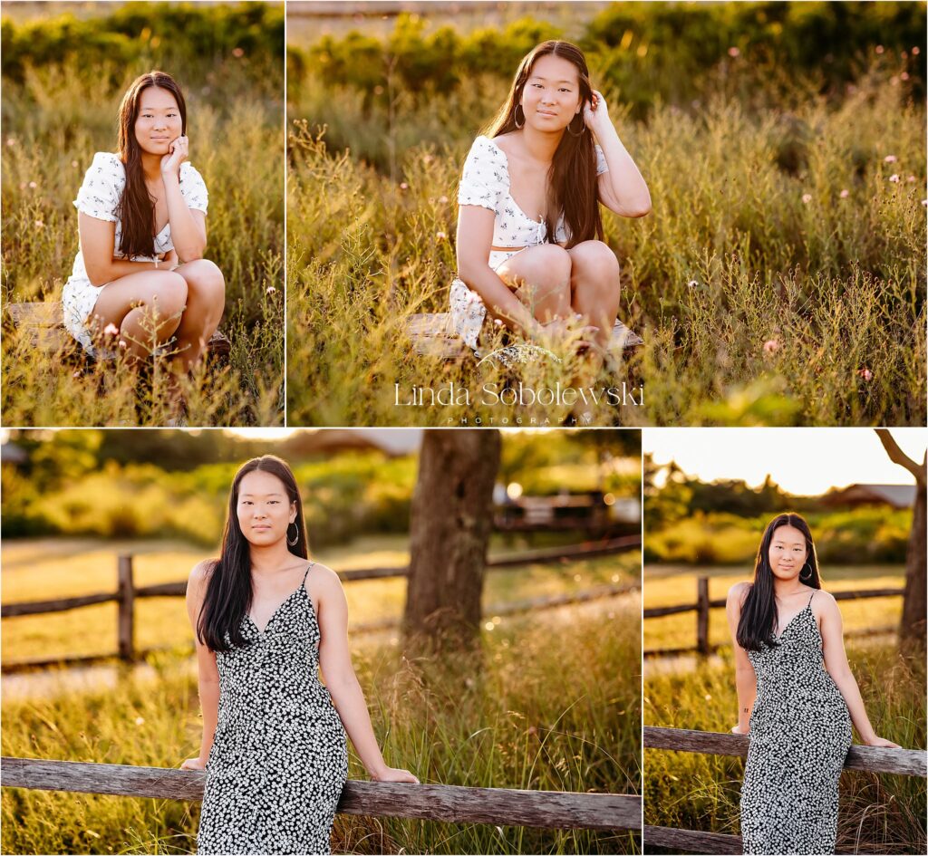 images of teenage girl at the beach for her senior photography session, CT Best senior photographer