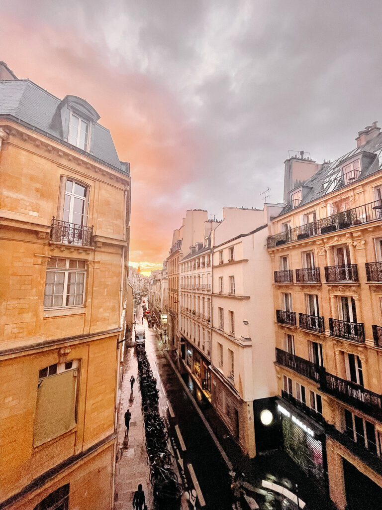 sunset over paris, CT photographer