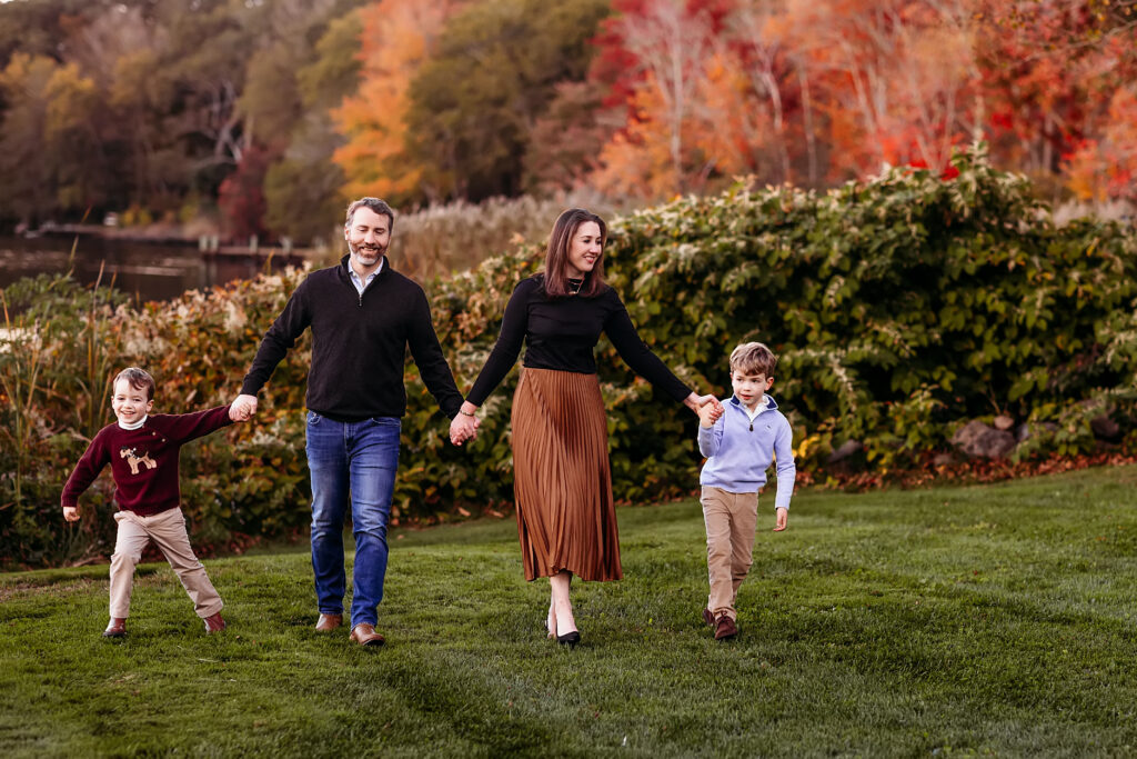 family photo session in Old Lyme, CT