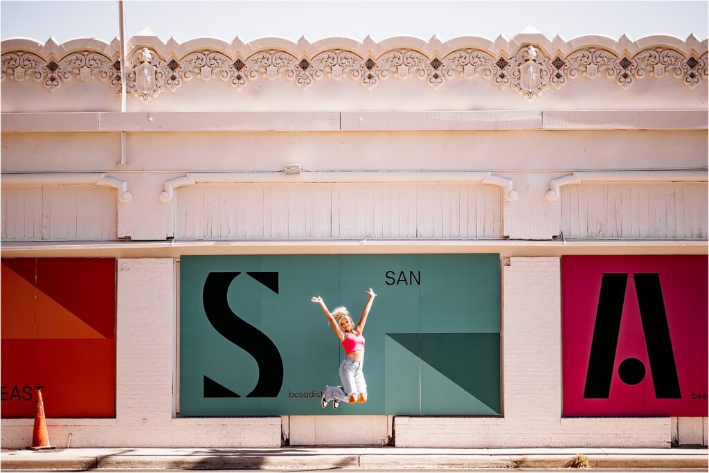 girl in pink top jumping in the air, CT photographer